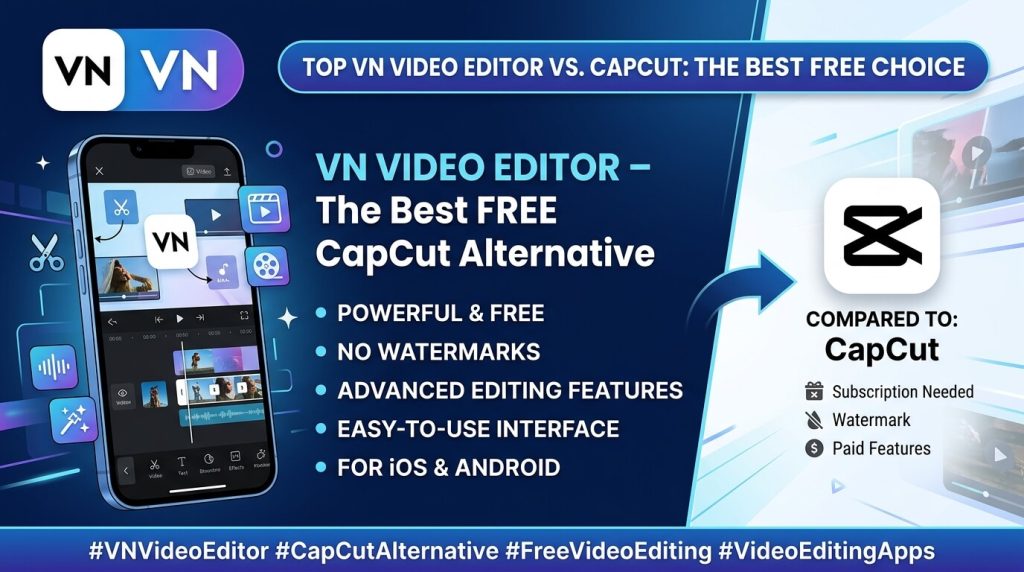 VN Video Editor — Best Free CapCut Alternative image